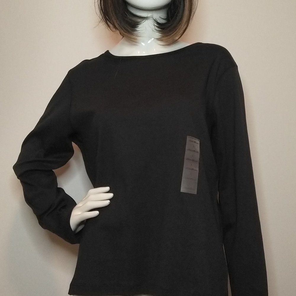 Eddie Bauer Long Sleeve Crewneck T-Shirt